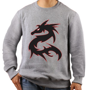 Jaket Sweater DISTRO BLACK DRAGON