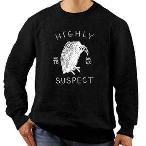 Jaket Sweater Highly Suspect 2017 U.S. Tour