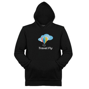 Jaket Hoodie Distro Travel Fly