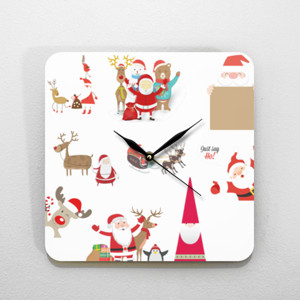 Jam Dinding JK - Christmas 02