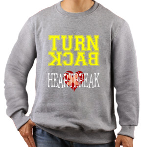 Jaket Sweater turn back patah hati