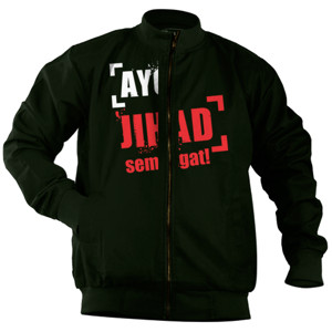 Jaket Bomber Ayo Jihad Semangat