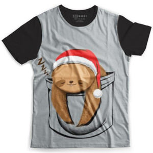 Kaos Fullprint Sloth in a pocket