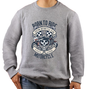 Jaket Sweater Born to ride