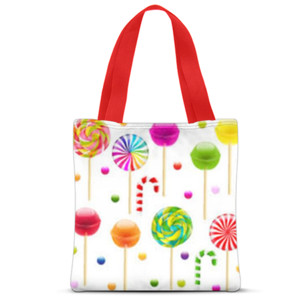 Tas Tote Fullprint tote bag lolly can