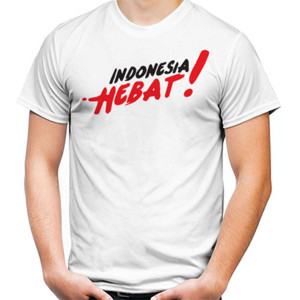 Kaos INDONESIA HEBAT
