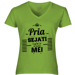 Kaos Pria Sejati Template