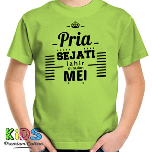 Kaos Pria Sejati Template