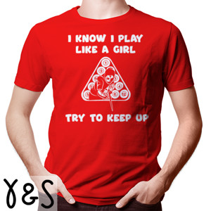 Kaos Kaos Billiard / Baju Bilyar 025