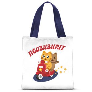 Tas Tote Fullprint Ngabuburit