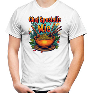 Kaos Chef Spesialis Mie