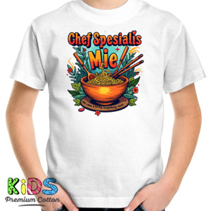 Kaos Chef Spesialis Mie