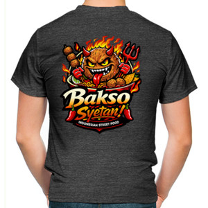 Kaos Bakso Syetan Level Neraka