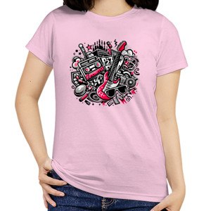 Kaos Premium - Seni Graffiti Musik #003