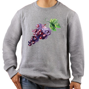 Jaket Sweater Buah Anggur (Grape)