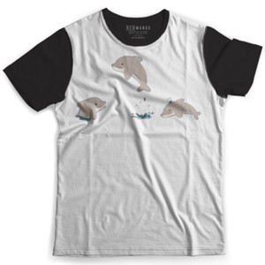 Kaos Fullprint Dolphin - O-neck by Co_mbro