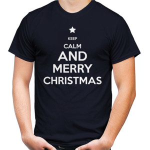 Kaos Keep Calm And Merry Christmas