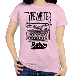 Kaos Mesin Ketik Retro