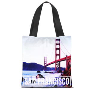 Tas Tote Fullprint GOLDEN GATE BRIDGE SAN FRANCISCO 2