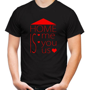 Kaos HOME is Me You Us T-Shirt Design by Octerson