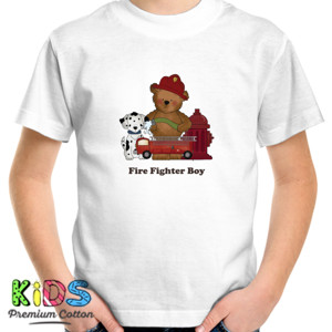 Kaos Kaus Anak Fire Fighter Boy
