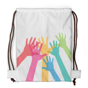 Tas Serut Fullprint Kumpulan tangan2