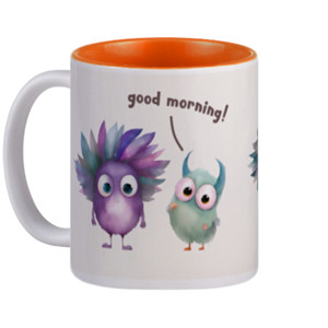 Mug Cute Monsters Good Morning 1