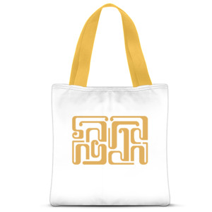 Tas Tote Fullprint Javanese Themed Tote Bag “Saringan”