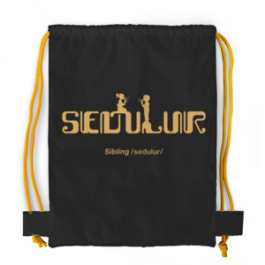 Tas Serut Fullprint Javanese Themed drawstring Bag “Sedulur”