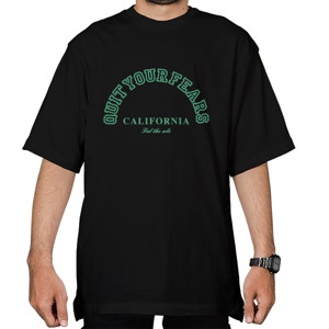 Kaos Oversize QUIT YOUR FEARS CALIFORNIA T-Shirt