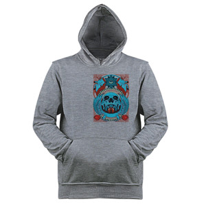 Jaket Hoodie Skull Wings