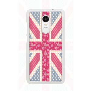 England Flag Flowers Casing HP