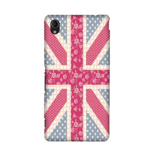 England Flag Flowers Casing HP