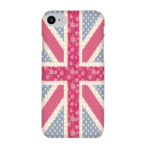 England Flag Flowers Casing HP
