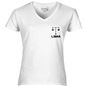 Kaos Zodiak Libra Logo - Black Exclusive