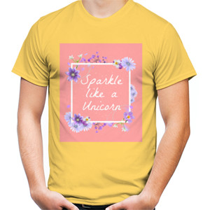 Kaos Sparkle Unicorn T-shirt KAYA45TS