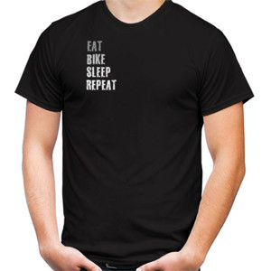 Kaos Eat Bike Sleep Repeat