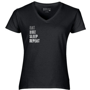 Kaos Eat Bike Sleep Repeat