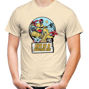 Kaos Kaos quotes dan bergambar life is a beautiful ride