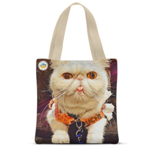 Tas Tote Fullprint CAT UCHI