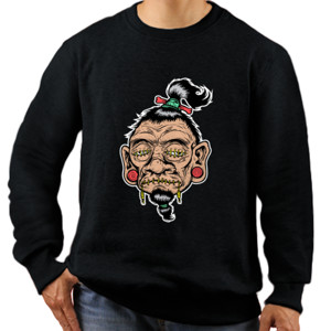 Jaket Sweater kakek tua