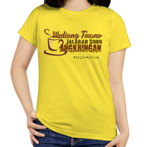 Kaos Wediang Tresno Jalaran Sobo Angkringan