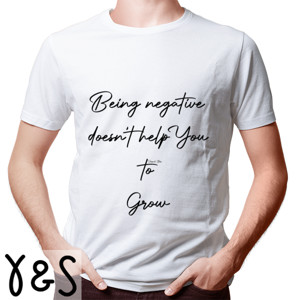 Kaos Being Negative Doesn"t Help you to Growth