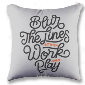 Bantal Blur The line Between Work And Play