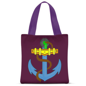 Tas Tote Fullprint Jangkar