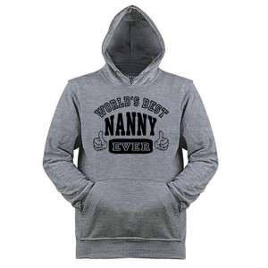 Jaket Hoodie Distro World's Best Nanny Ever