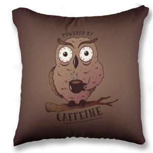 Bantal powered by caffeine