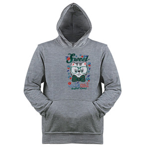 Jaket Hoodie Sweet Cute Cat 