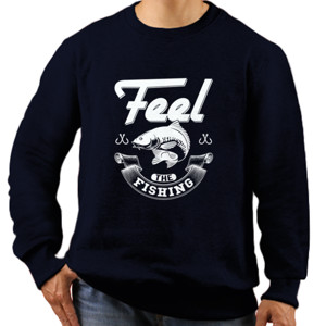 Jaket Sweater feel the fishing