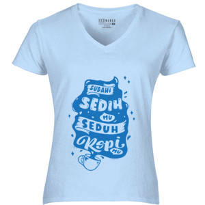 Kaos Sudahi sedihmu Seduh kopimu